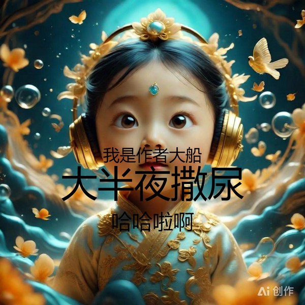 大半夜出门撒尿