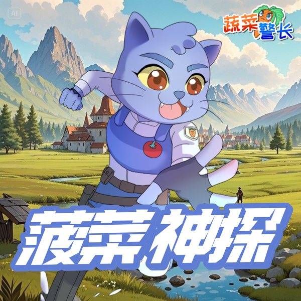 蔬菜警长菠菜神探|少儿侦探推理