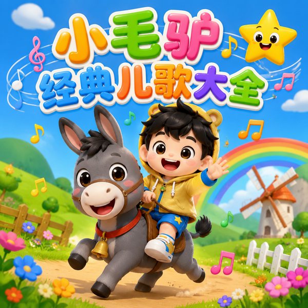 小毛驴|经典儿歌大全|环尼宝贝儿歌