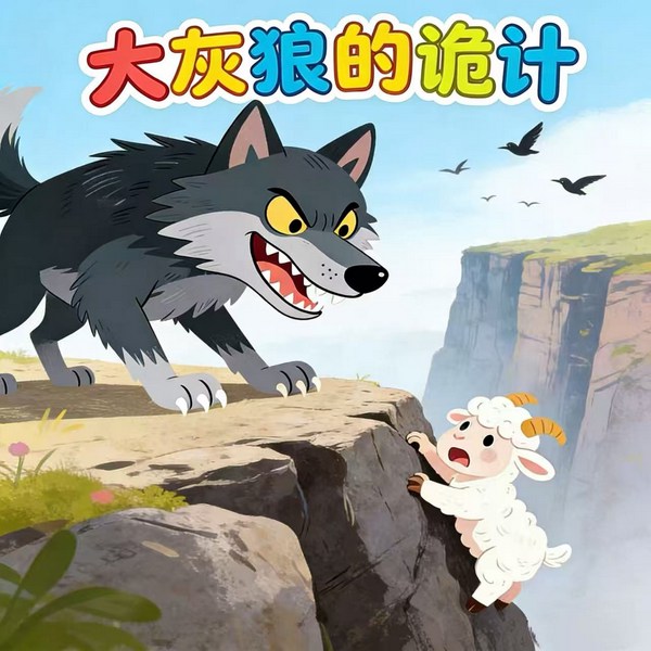 大灰狼的诡计|儿童睡前故事