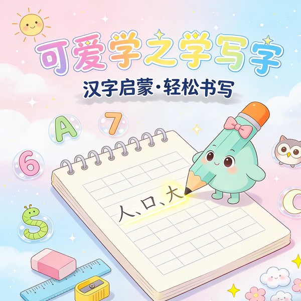 可爱学之学写字