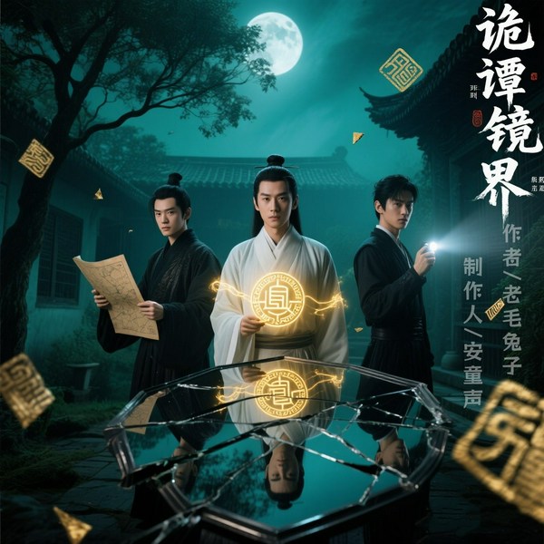 诡谭镜界:跨越水镜的奇遇|探险|周易风水|奇门遁甲|AI多播