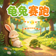 龟兔赛跑|经典寓言故事|儿童睡前故事--楼勤有声