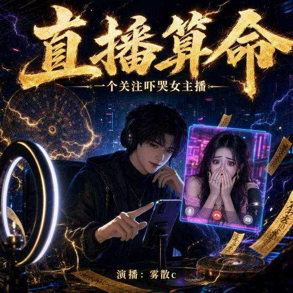 直播算命,一个关注吓哭女主播|恐怖灵异|系统流|多人有声剧