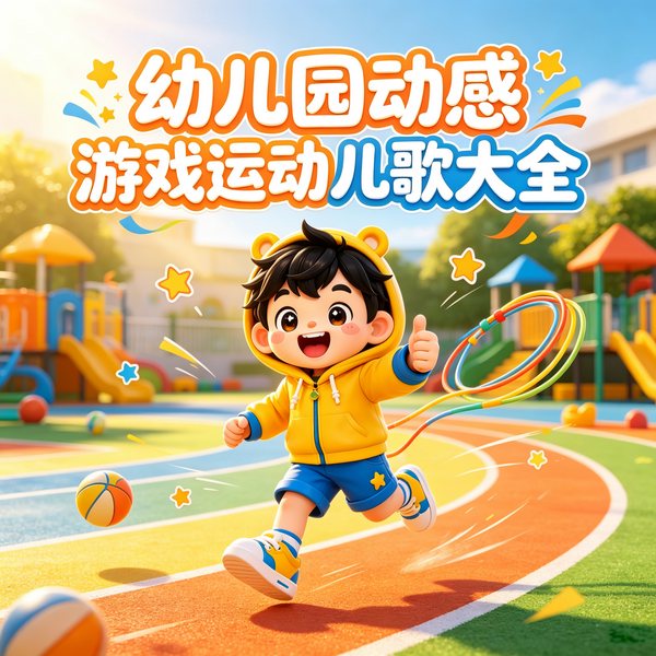 幼儿园动感游戏运动儿歌大全