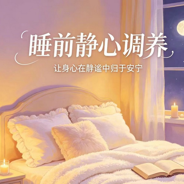 睡前静心调养