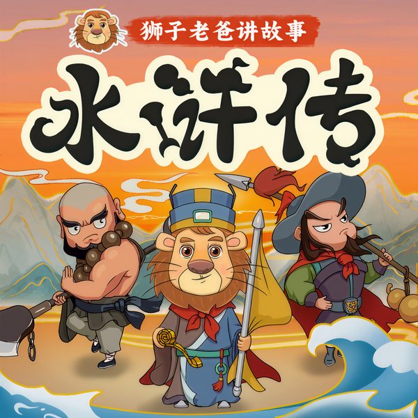 水浒传少儿版|狮子老爸|品108位英雄的豪情侠义