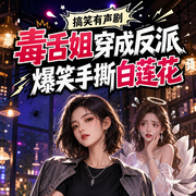 毒舌姐穿成反派，爆笑手撕白莲花-八斤-八斤爱闲聊