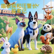 喵侦探和汪警长探案记--佚名