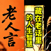 老人言：藏在老话里的人生力量-智慧老人-甜果有声书场