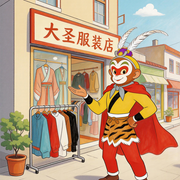呼呼故事屋|孙悟空的服装店|思维培养--小虎呼呼