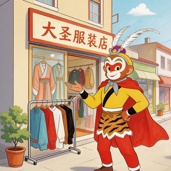 呼呼故事屋|孙悟空的服装店|思维培养