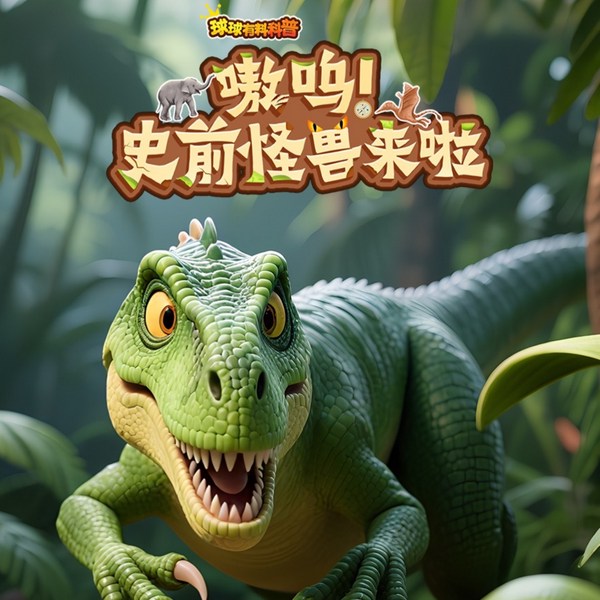 球球有料科普：嗷呜！史前怪兽来啦