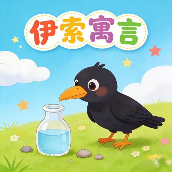 伊索寓言|乌鸦喝水|儿童寓言故事