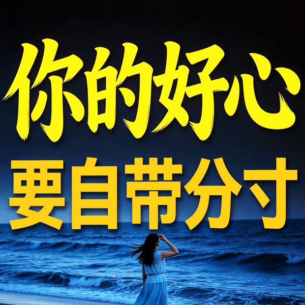 你的好心要自带分寸