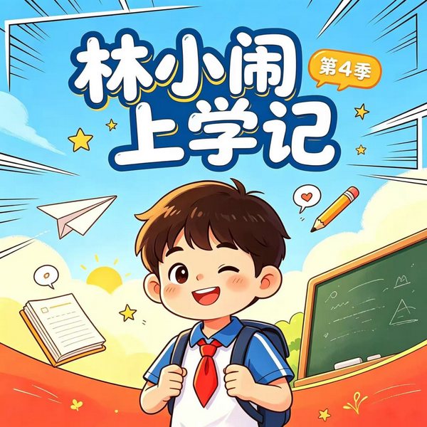 林小闹上学记第4季|校园小故事爆笑校园|睡前故事