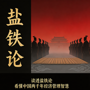 盐铁论：穿越千年的权力游戏|官商博弈|管理智慧|职场生存-桑弘羊（西汉）-羽蛇