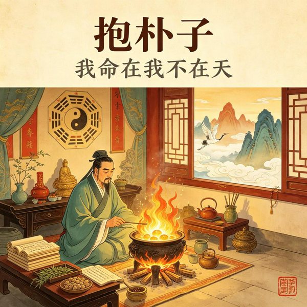 葛洪《抱朴子》|精讲：我命在我不在天|命由己造]