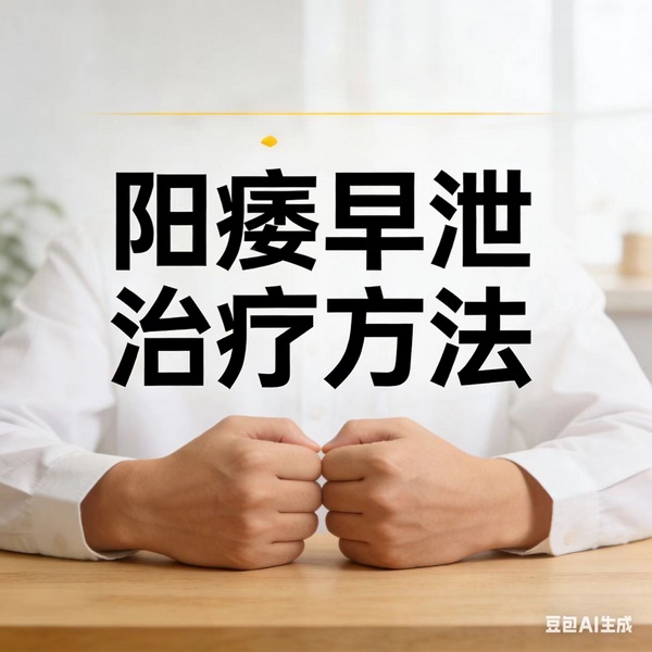 阳痿早泄治疗方法