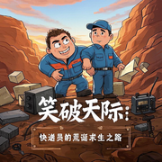 笑破天际：快递员的荒诞求生之路|爆笑神作|荒诞|脑洞大开-佚名-好强有声