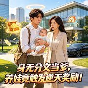 身无分文当爹，养娃竟触发逆天奖励！|爆笑系统逆袭打脸脑洞爽文-灯盏-广东畅读
