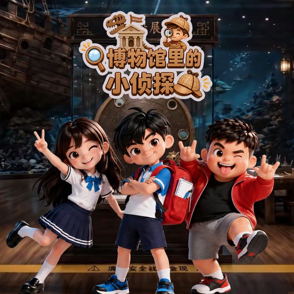 博物馆里的小侦探|少年侦探团破解谜案