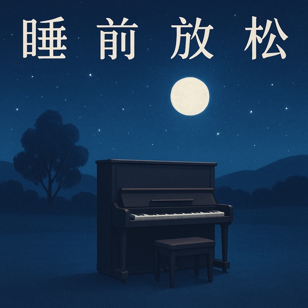 睡前放松钢琴曲|节律同步氛围催眠曲