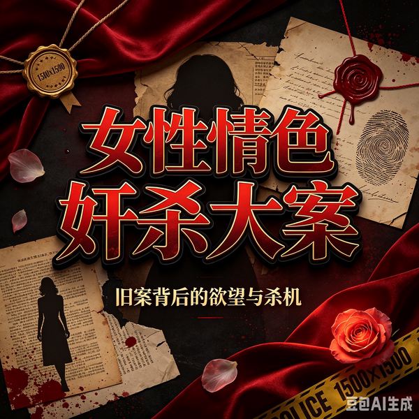 女性情爱奸杀大案