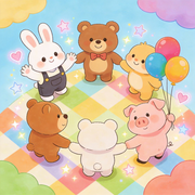 童话故事：儿歌星球-儿童故事：《童话故事：儿歌星球》发行公司：后盾科技-开心熊和快乐虎