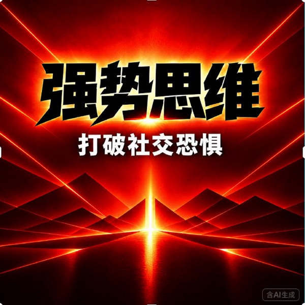 强势思维:打破社交恐惧|成为社交达人