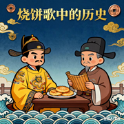 烧饼歌|中的历史-佚名-墨宝艺海