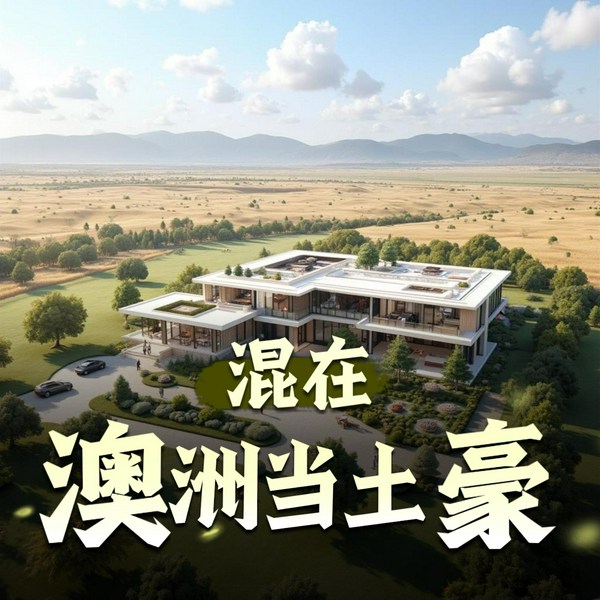 混在澳洲当土豪