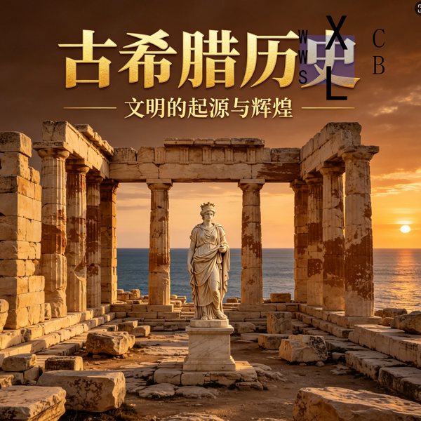 西方史之古希腊史精讲|每天5分钟让您学贯中西