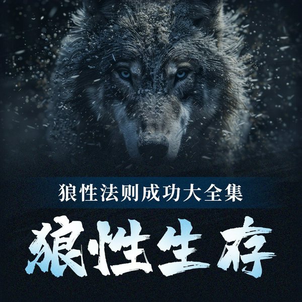 狼道|狼性生存|狼的智慧|狼的生存法则|团队合作|社会生存|给年轻人的建议
