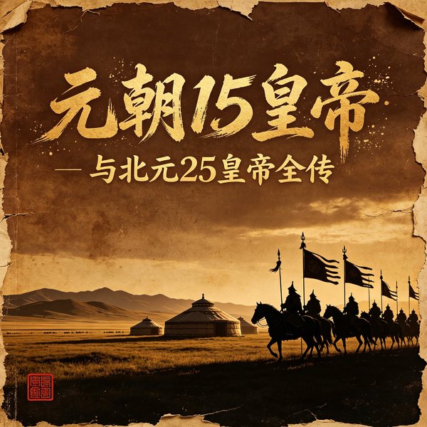 元朝15皇帝与北元25皇帝全传