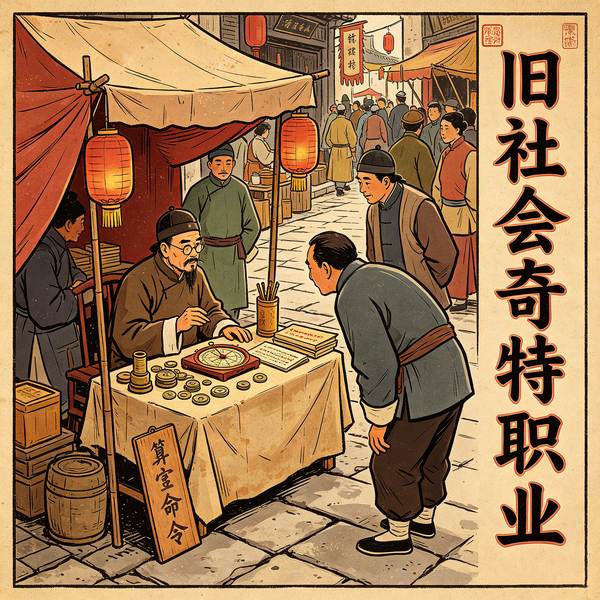 旧社会奇特职业