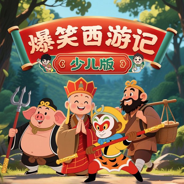 西游记少儿爆笑版|广播剧|小飞龙名著系列|睡前故事