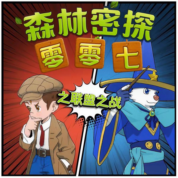 森林密探零零七之联盟之战|第5季|侦探推理冒险|儿童睡前故事