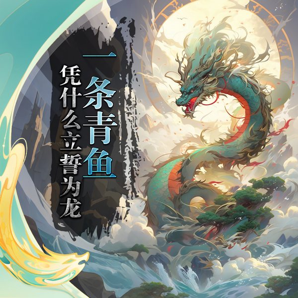 一条青鱼,凭什么立誓为龙