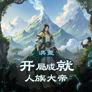 洪荒：开局成就人族大帝|精品有声-佚名-想飞的小草帽