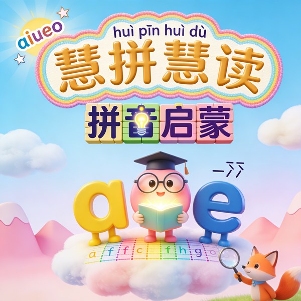 可爱学学拼音慧拼慧读|拼音启蒙