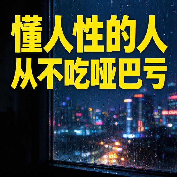 懂人性的人，从不吃哑巴亏