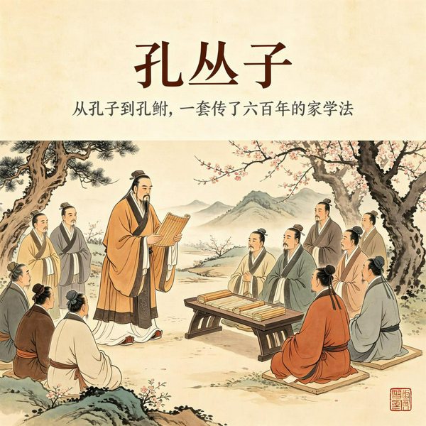 孔丛子精讲:从孔子到孔鲋|六百年家学法|一脉传家
