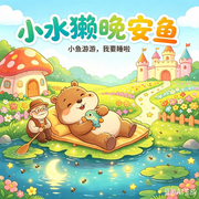 小水獭晚安鱼|睡前故事|益智故事|哄睡故事--诺昕文化