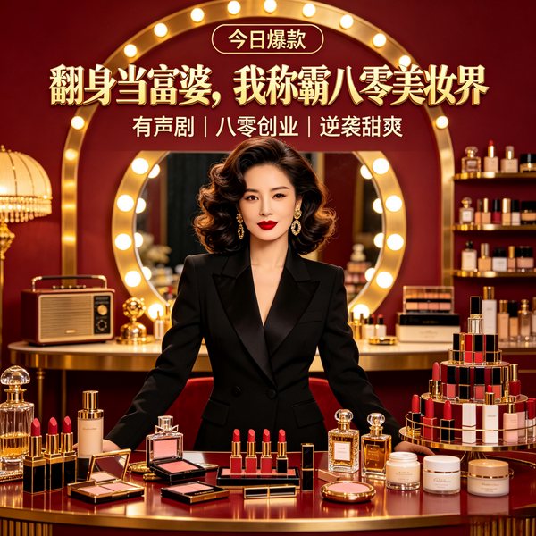 翻身当富婆,我称霸八零美妆界
