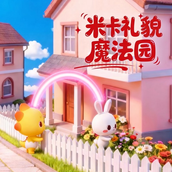 宝宝树出品|米卡礼貌魔法园