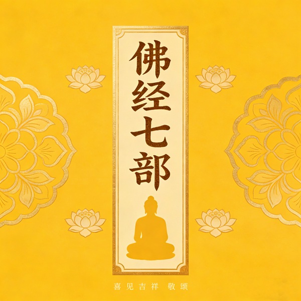 佛经七部|心经 金刚经 六祖坛经 楞严经 佛说吉祥经
