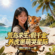 荒岛求生，假千金养虎崽萌哭星际-摆烂的十一-静品书香