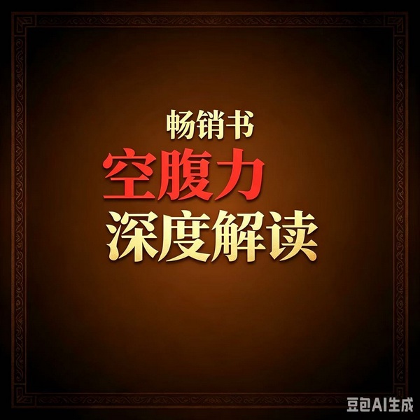 空腹力|畅销书|深度解读