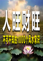 人旺财旺：不可不知的1000个风水常识-一个半仙-竹苑有声